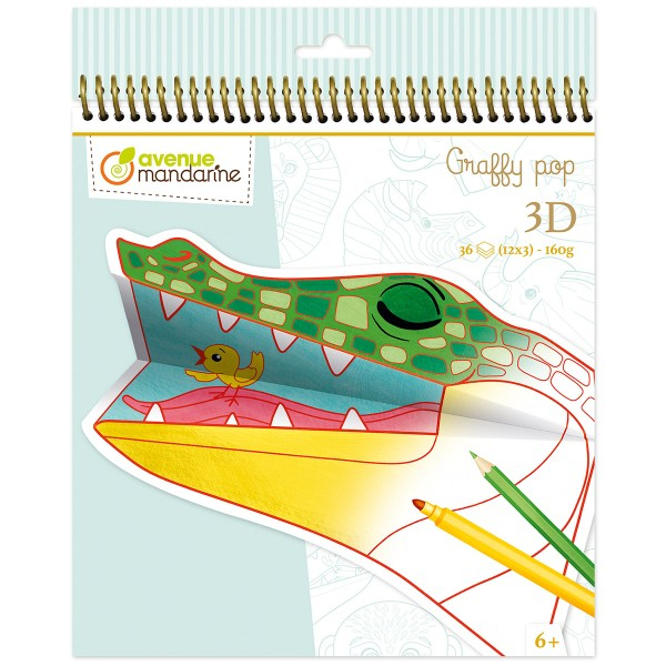 Carnet De Coloriage Graffy Color 3D – Animaux De La Savane – 24 dedans Coloriage Animaux 3D Carnet De Coloriage Graffy Color 3D – Animaux De La Savane – 24 dedans Coloriage Animaux 3D