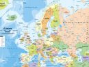 Carte De L'Europe - Cartes Reliefs, Villes, Pays, Euro, Ue, Vierge avec Europe Maps Vierge