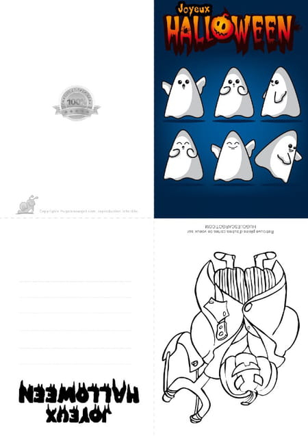 Carte Joyeux Halloween Fantômes serapportantà Hugo L'Escargot Devinette Carte Joyeux Halloween Fantômes serapportantà Hugo L'Escargot Devinette