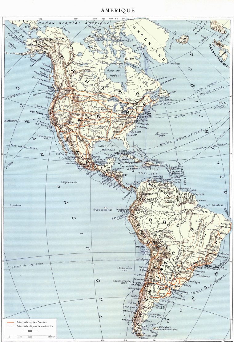 Cartograf.fr : Carte Amérique : Page 2 tout Carte D'Amacrique Latine