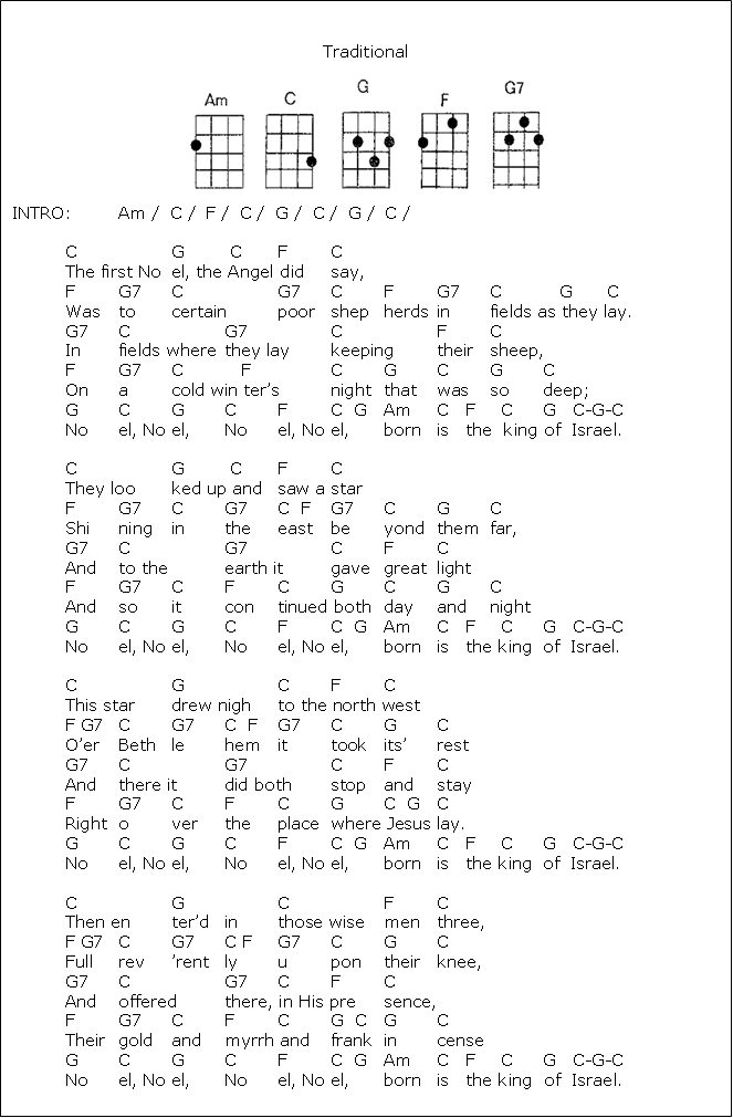 Chant De Noel Ukulele à Chants De Noa«L Frana§Ais Gratuit Chant De Noel Ukulele à Chants De Noa«L Frana§Ais Gratuit