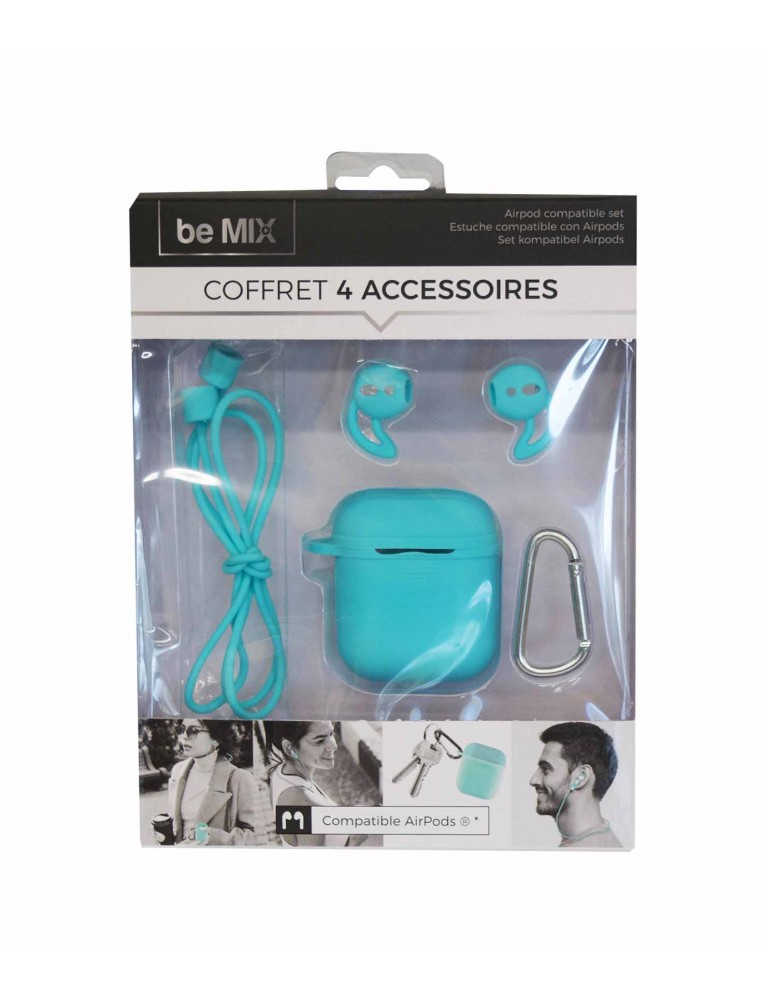 Coffret Compatible Airpods Bleu M12 Bureau Vallée Maurice | Bureau Vallée pour Coloriage De M24