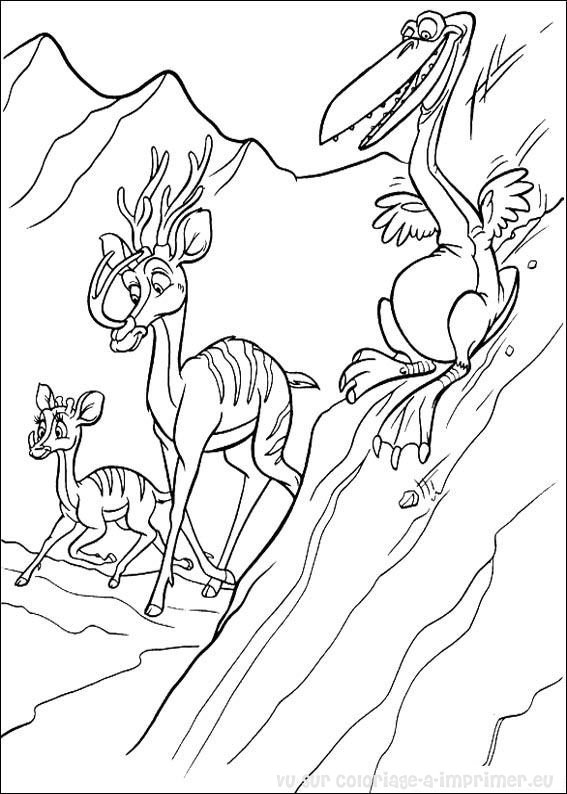 Coloriage À Imprimer Coloriage L Age De Glace 002 pour Coloriage Animaux Ère