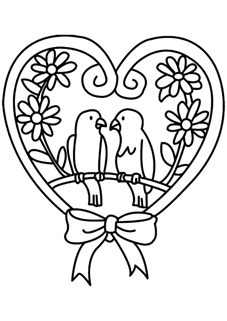 Coloriage – Animaux : Oiseau 11 – 10 Doigts à Grand Coloriage Animaux