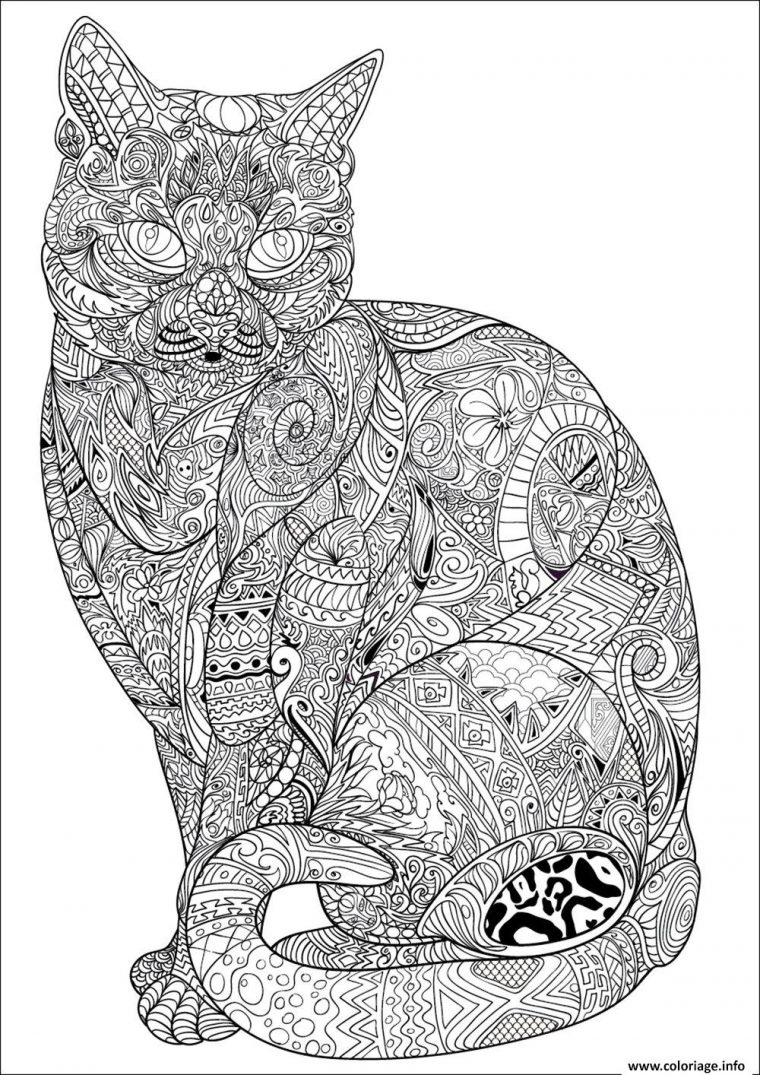 Coloriage Chat Adulte Difficile Antistress Animaux Dessin Adulte destiné Des Dessins Tres Dur Coloriage Chat Adulte Difficile Antistress Animaux Dessin Adulte destiné Des Dessins Tres Dur