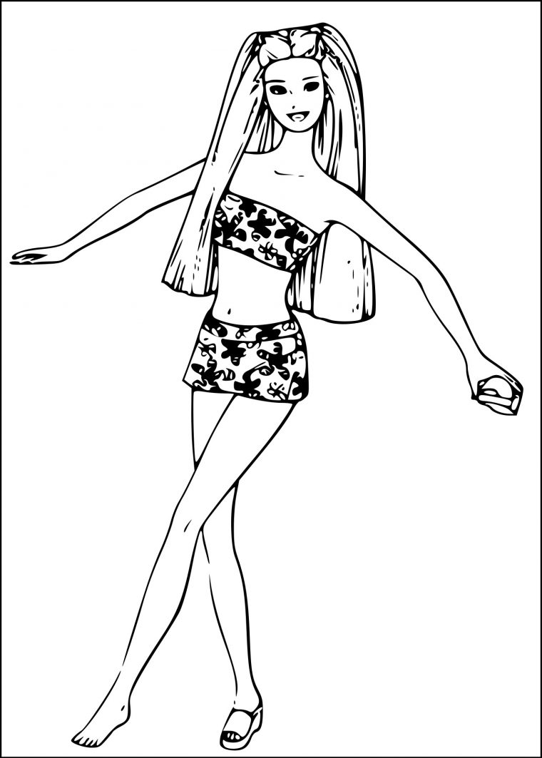 Coloriage De Barbie En Maillot De Bain À Imprimer Sur Coloriage De pour Coloriage De Barbie A Imprimer Coloriage De Barbie En Maillot De Bain À Imprimer Sur Coloriage De pour Coloriage De Barbie A Imprimer