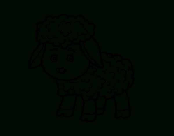 Coloriage De Petite Mouton Pour Colorier – Coloritou tout Dessin D&#039;Un Gros Mouton A Colorier