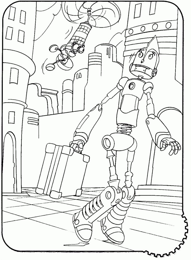 Coloriage De Robots À Imprimer – Coloriage De Robots – Coloriages Pour intérieur Dessin De Robot A Colorier Et A Imprimer