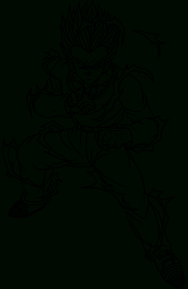 Coloriage Dragon Ball Z #38715 (Dessins Animés) - Album De Coloriages concernant Dessin A Imprimer Dragon Ball