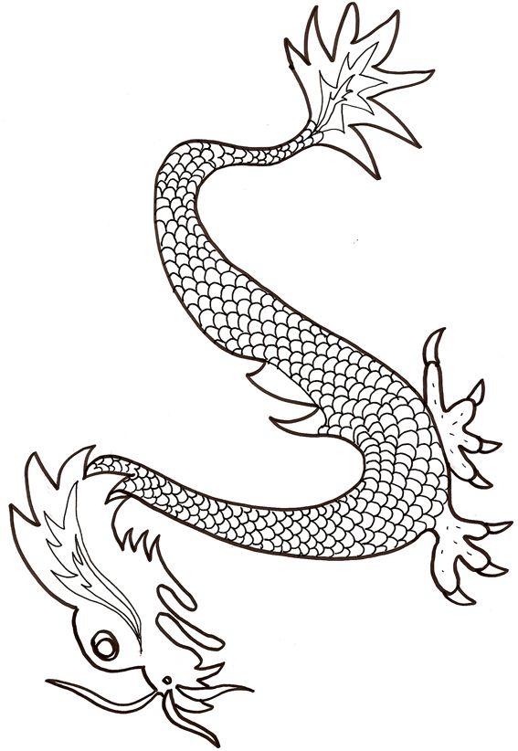 Coloriage Dragon Chinois À Écailles | Coloriage Dragon, Coloriage, Écaille pour Animaux Du Zodiaque Chinois Coloriage Coloriage Dragon Chinois À Écailles | Coloriage Dragon, Coloriage, Écaille pour Animaux Du Zodiaque Chinois Coloriage