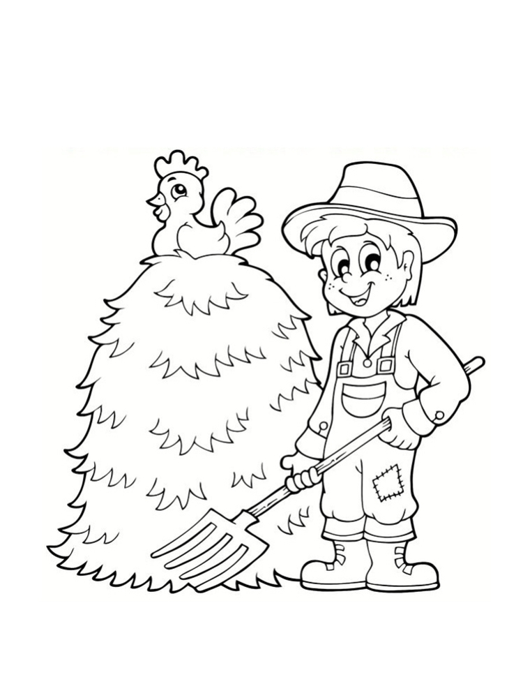 Coloriage Ferme : 20 Modèles À Imprimer destiné Coloriage Animaux Ferme Maternelle Coloriage Ferme : 20 Modèles À Imprimer destiné Coloriage Animaux Ferme Maternelle