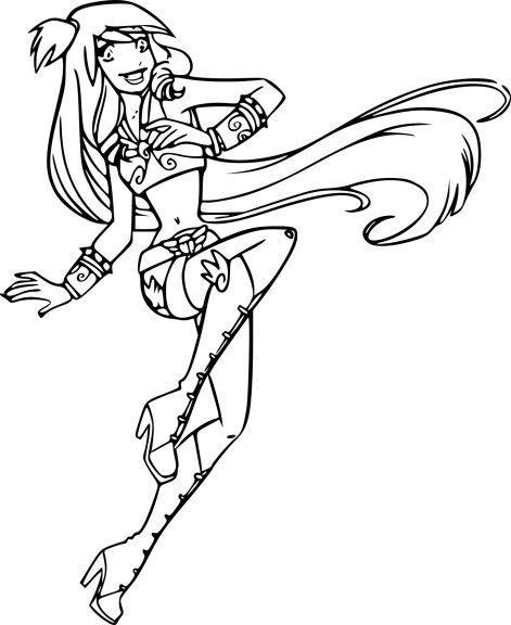 Coloriage Fille Gratuit À Imprimer Sur Coloori à Pitch Coloriage Magique