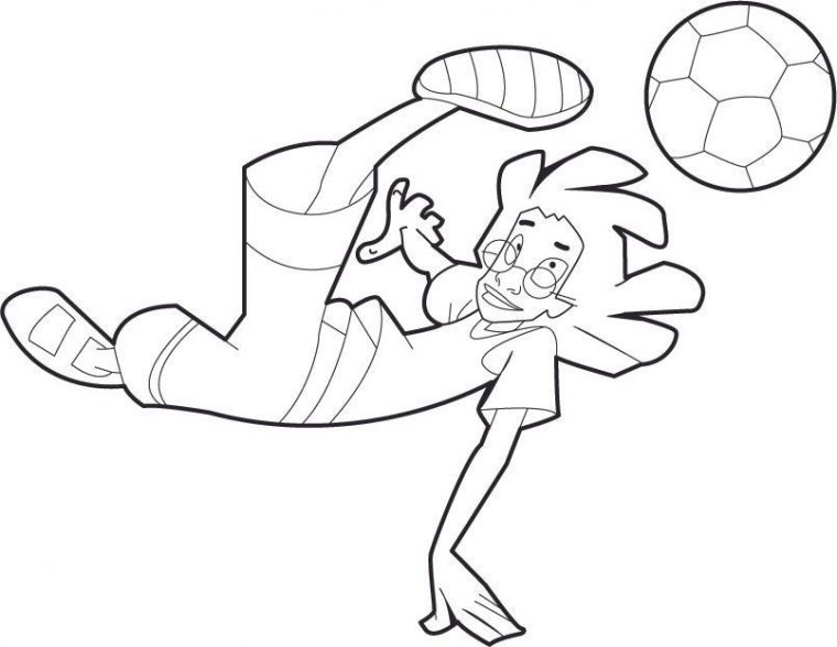 Coloriage Foot 2 Rue 6 – Coloriage Foot 2 Rue – Coloriages Dessins Animes avec Foot Dessin Anime