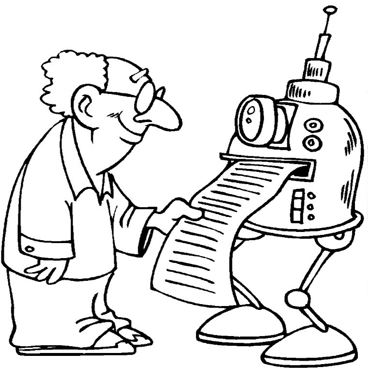 Coloriage Fr: Coloriage En Ligne Gratuit Robot à Application Coloriage En Ligne Gratuit