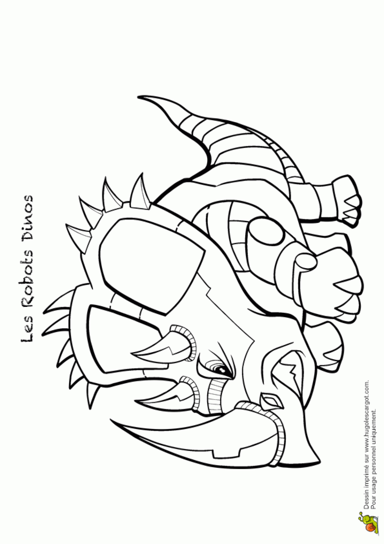 Coloriage Fr: Coloriage Hugo Lescargot Dinosaure concernant Hugo L&amp;#039;Escargot 5 Coloriage