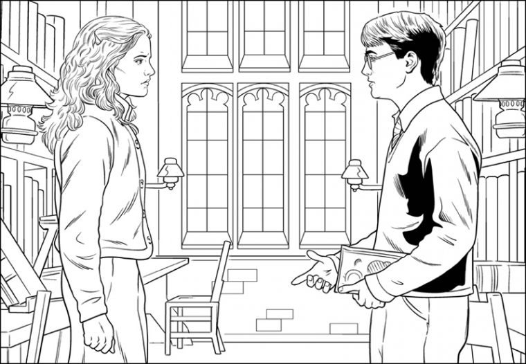 Coloriage Harry Potter #69699 (Films) – Album De Coloriages pour Album De Coloriage En Ligne