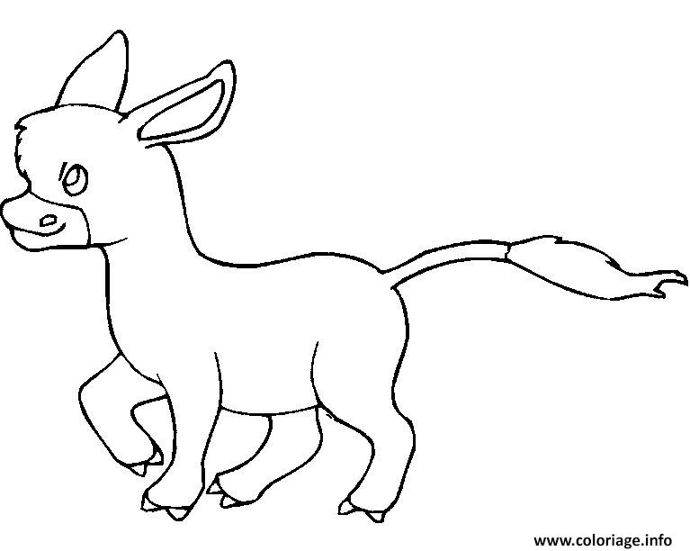 Coloriage Image Ane 95 Dessin Ane À Imprimer à Dessin A Colorier Et A Imprimer Ûe