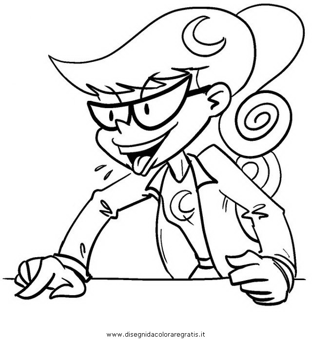 Coloriage Johnny Test À Imprimer Pour Les Enfants – Cp14974 concernant Johnny Test Jeux