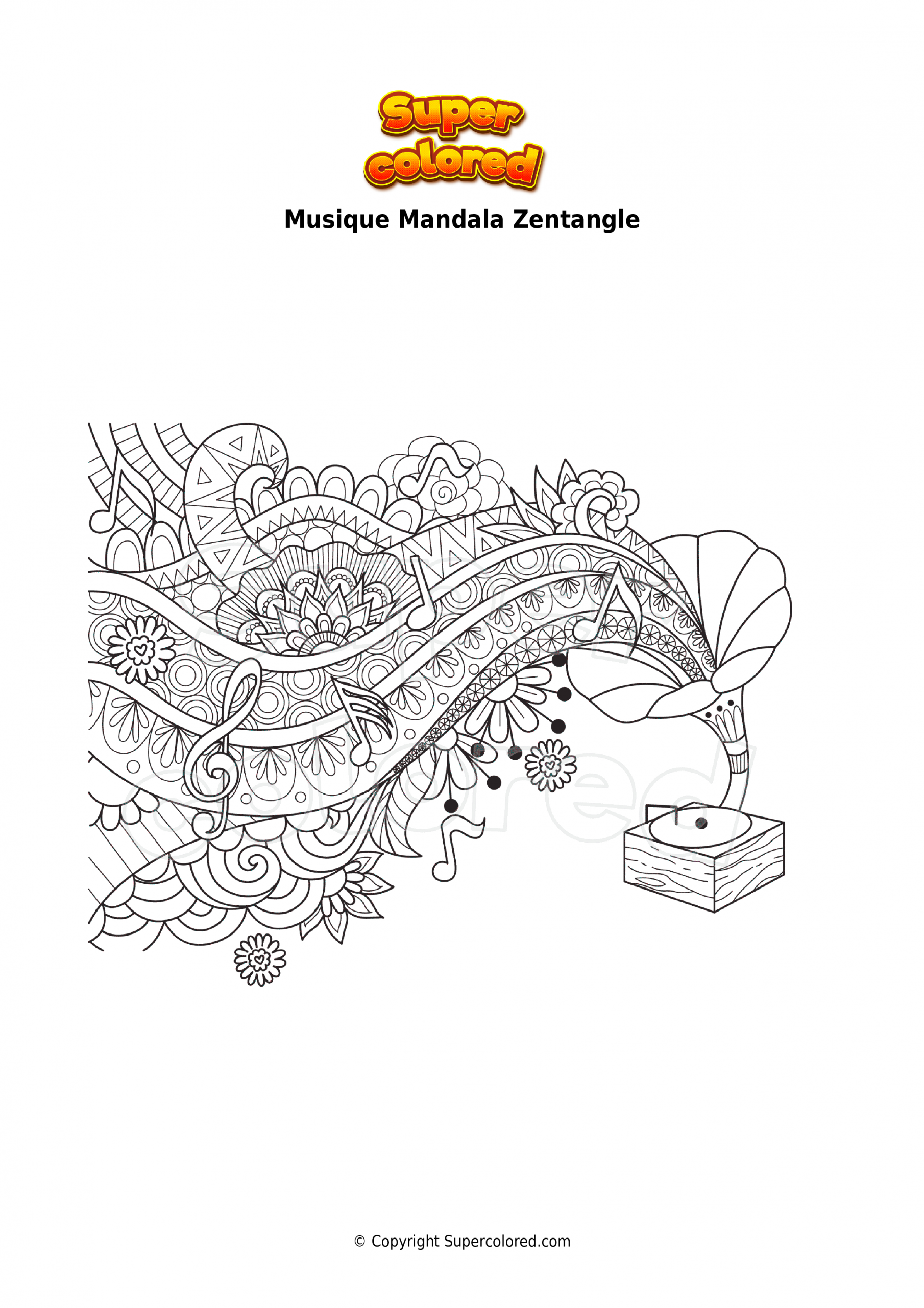 Coloriage Koala Mandala Zentangle - Supercolored serapportantà Coloriage Koala Mandala