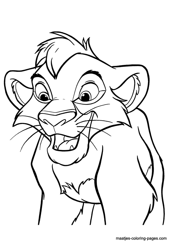 Coloriage Le Roi Lion À Imprimer Pour Les Enfants – Cp15540 dedans Dessin A Colorier Imprimer Roi Lion
