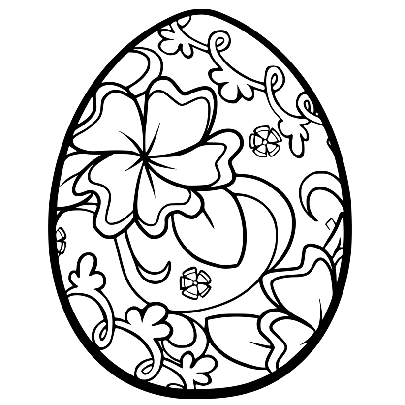 Coloriage Licorne De Paques Web This Year | Coloriage pour Oeufs De Paques Coloriage Magique