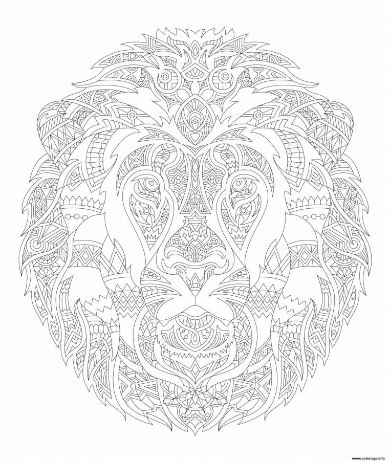 Coloriage Lion Adulte Animal Relax Dessin Adulte Animaux À Imprimer pour Coloriage Mandala Lion Coloriage Lion Adulte Animal Relax Dessin Adulte Animaux À Imprimer pour Coloriage Mandala Lion