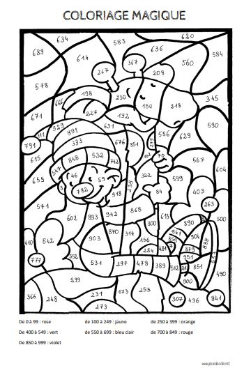Coloriage Magique 6Eme Fraction – Coloriage Magique Conjugaison Etude encequiconcerne Coloriage Magique 6Ème Maths