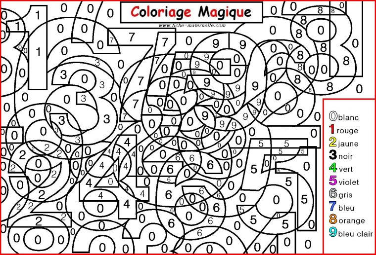 Coloriage Magique À Imprimer Pour Les Enfants – Cp16831 encequiconcerne Coloriage Magique 5Ème Maths