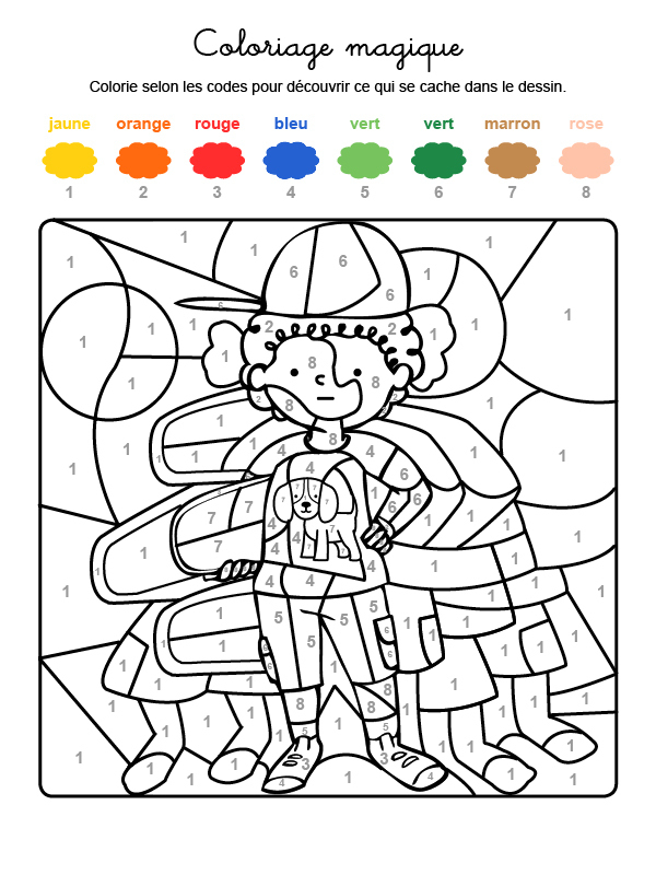Coloriage Magique D'Un Ami Des Enfants pour Ours Coloriage Magique