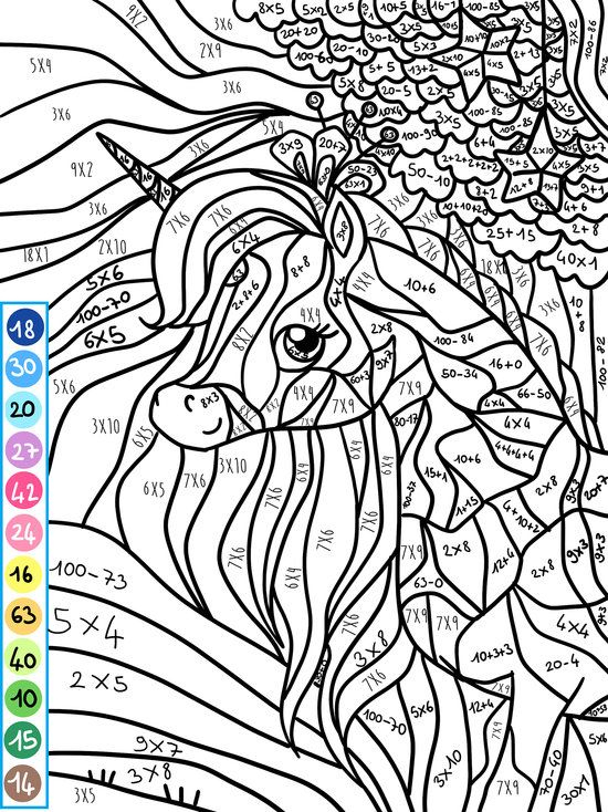 Coloriage Magique Multiplication | Coloriage Magique Multiplication destiné Dessin Coloriage Magique Multiplication