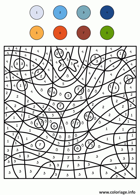 Coloriage Magique Sapin Cm1 Noel – Jecolorie avec Cm1 Coloriage Magique