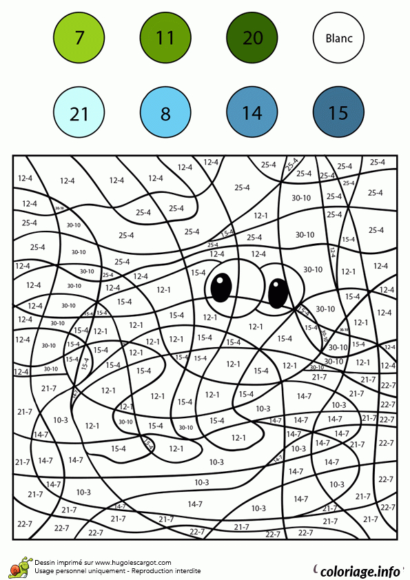 Coloriage Magique Soustraction 81 Dessin Magique Soustraction À Imprimer destiné Coloriage Magique 5 Ans En Ligne