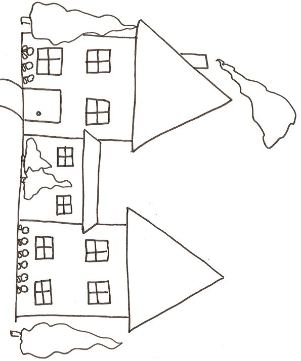 Coloriage Maisons Gratuit À Imprimer Liste 20 À 40 encequiconcerne Coloriage Maison Avec Animlaux