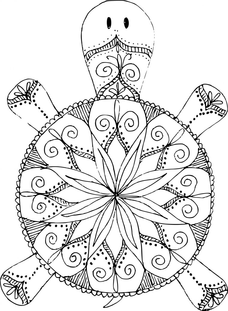 Coloriage Mandala Animaux Marins À Imprimer tout Jeux De Fille Coloriage Mandala