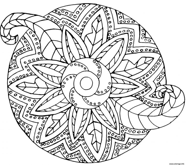 Coloriage Mandala Metal Vegetal Dessin Mandala À Imprimer concernant Coloriage Kangourou Mandala