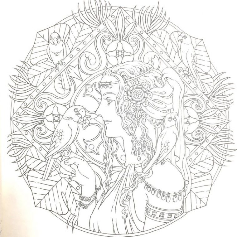 Coloriage Mandalas Japanese Mandalas Coloring Book | Etsy à Coloriage Mandala Japonais