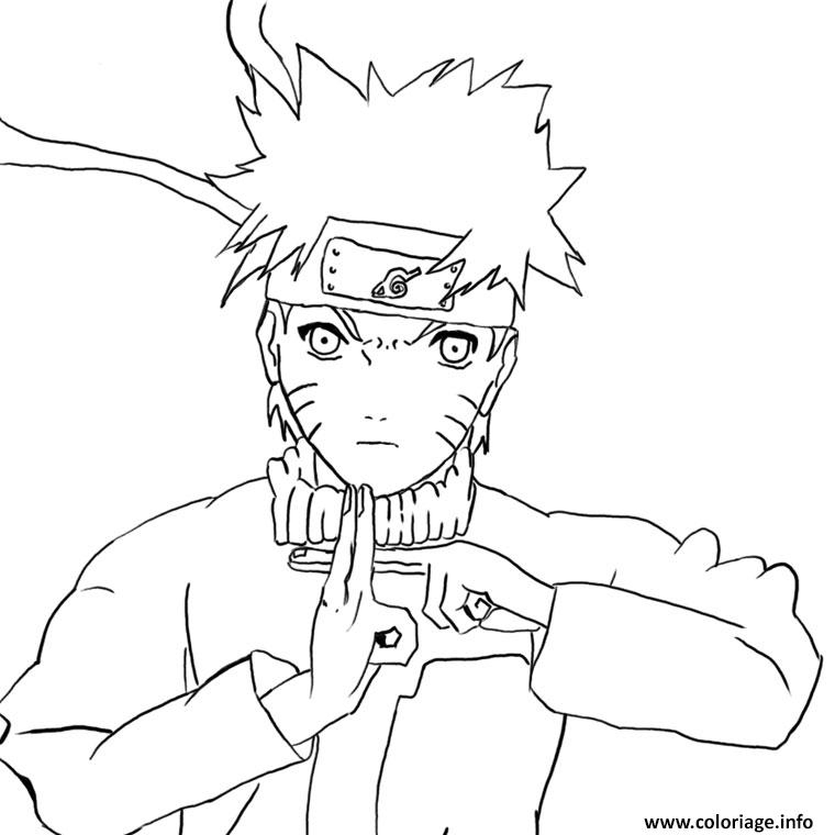 Coloriage Manga Naruto 80 Dessin Naruto À Imprimer concernant Coloriage En Ligne Naruto