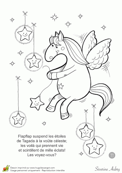 Coloriage Nom_Du_Con Flapflap Accroche Les Étoiles (Avec Images intérieur Danseuse Étoile Hugo L&amp;#039;Escargot