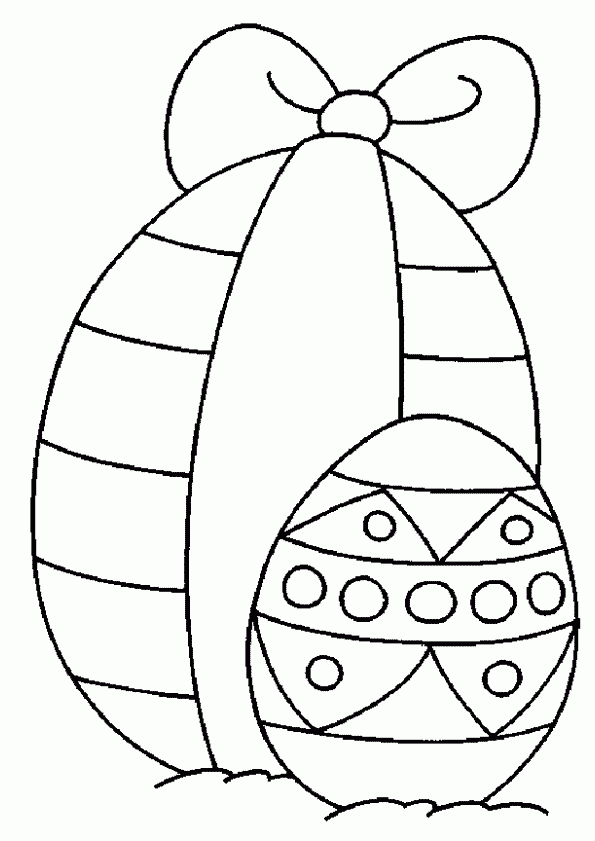 Coloriage Oeuf De Paques 5 Sur Hugolescargot à Oeuf Coloriage En Ligne