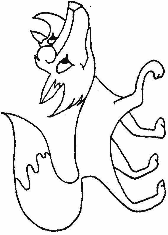 Coloriage Renard Heureux Dessin Gratuit À Imprimer dedans Dessin A Colorier Facile Renard