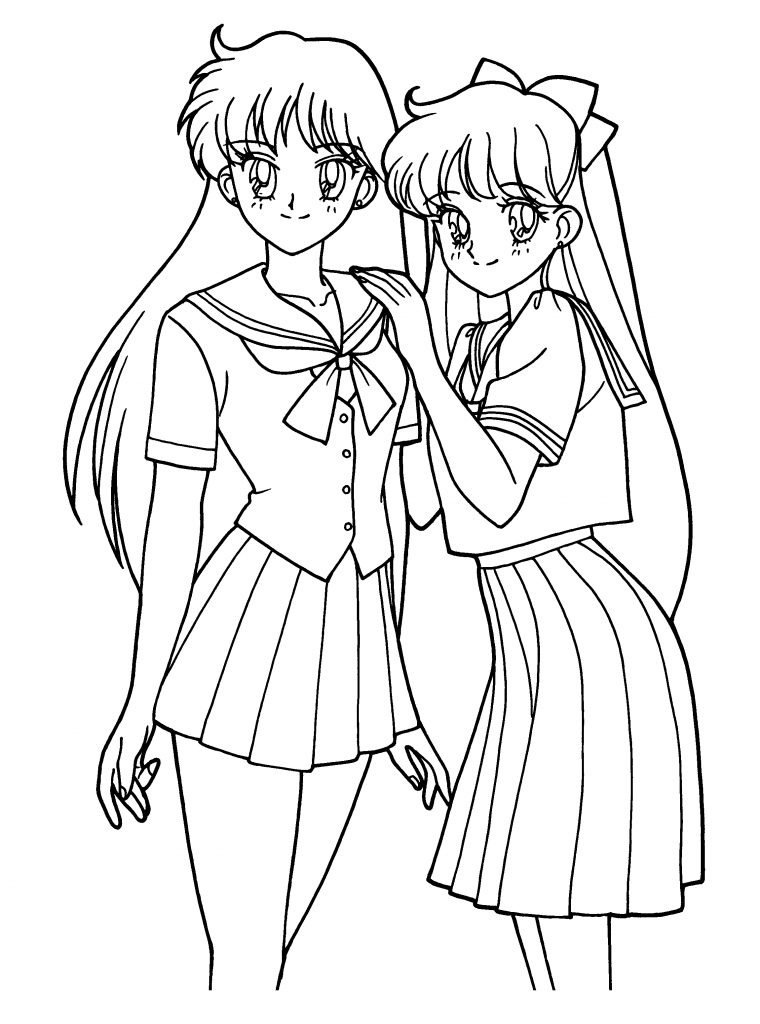 Coloriage Sailor Moon #50319 (Dessins Animés) - Album De Coloriages dedans Dessin Sailor Jupiter A Colorier Et A Imprimer
