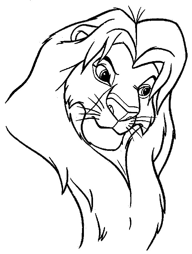 Coloriage Simba Le Roi Lion Dessin Gratuit À Imprimer serapportantà Dessin A Colorier Imprimer Roi Lion