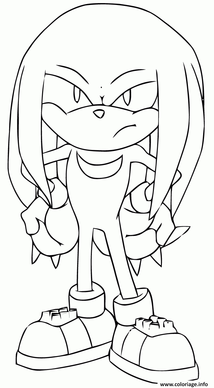 Coloriage Sonic 128 Dessin Sonic À Imprimer pour Dessin A Colorier A Imprimer Sonic