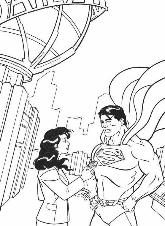 Coloriage Superman À Imprimer Pour Les Enfants – Cp25106 encequiconcerne Dessin A Colorier A Imprimer Superman