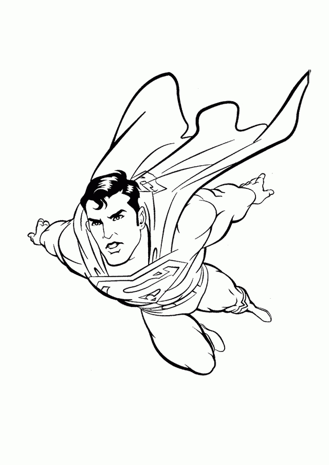 Coloriage Superman Gratuit À Imprimer Pour Les Enfants Gratuit À encequiconcerne Dessin A Colorier A Imprimer Superman