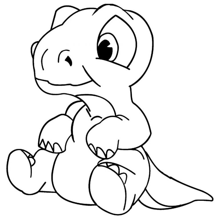 Coloriage T-Rex À Imprimer – Maison Bonte : Votre Guide & Magazine avec Dessin A Colorier Facile T Rex