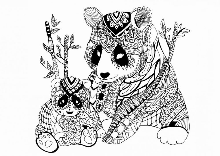 Coloriage Zen Animaux Beau Image Grand Loup Coloriages D Animaux pour Grand Coloriage Animaux