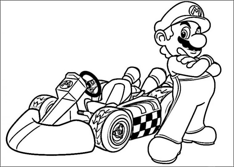 Coloriages À Imprimer Mario Bros 21 avec Mario Coloriage En Ligne