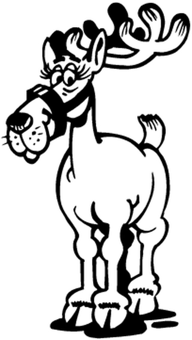 Coloriages Animaux Cerf Biches Autres – Page 2 avec Coloriage Animaux Gazelle