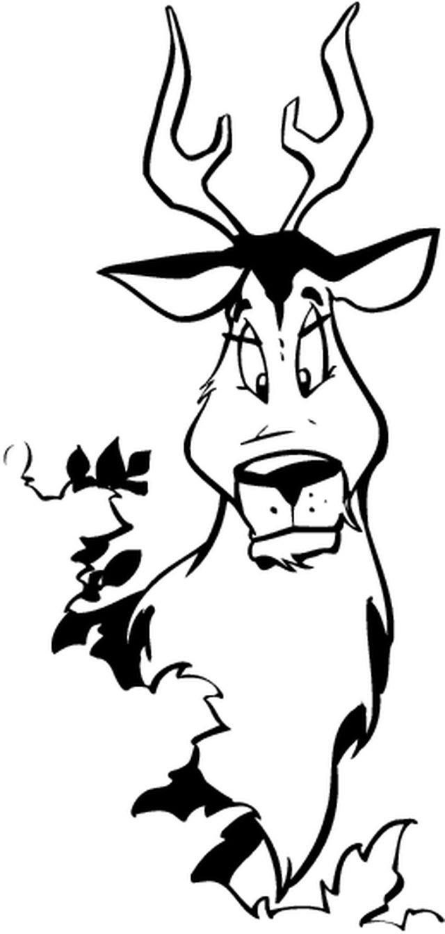 Coloriages Animaux Cerf Biches Autres – Page 2 intérieur Coloriage Animaux Gazelle